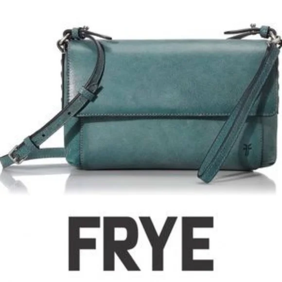 NWT FRYE REED FLAP CROSSBODY SKY COLOR - Picture 5 of 5